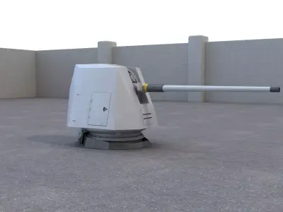 MK 45 Mod 4 3D model