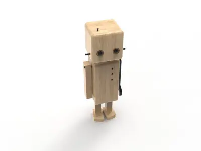 TOY ROBOT 02 3D print model