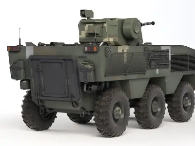 BTR Otaman-3 2019 3D model