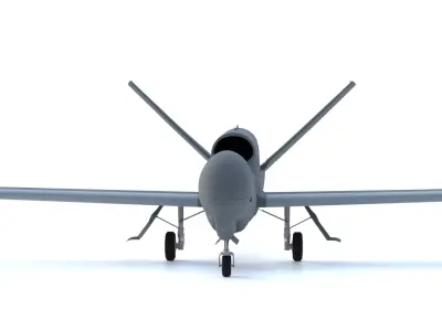 DPRK Saetbyol-4 - SB-4 - The MORNING STAR Low-poly 3D model