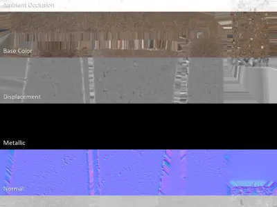  Retaining Wall Palomino Wedge Block Models 