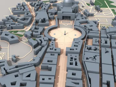 Vatican City 3D model