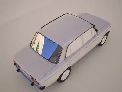  Vaz 2106 Russian Car Free 3D model