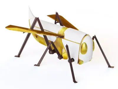 Bar table Locust 3D model