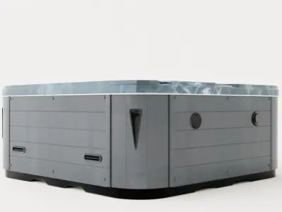 Jupiter Spa 94 Jets 6 People Incl Lid Low-poly 3D model