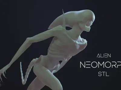 Alien Neomorph 3D print model