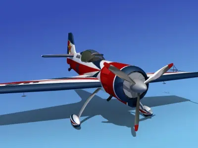 Sukhoi SU-26 Aerobat V16 3D model