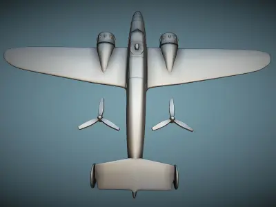 Aero A-300 - 3D Printable Model 3D print model