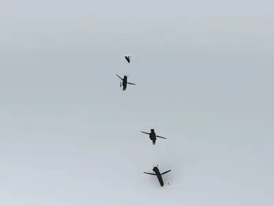 The bad drone UN UAV AGM ARM Guardian MK I unmanned ground at... 3D model