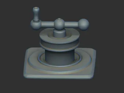 Control Panel IMM Brushes and 3D Models Vol 3 3D model