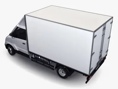 Generic Box Truck M 4 3D model