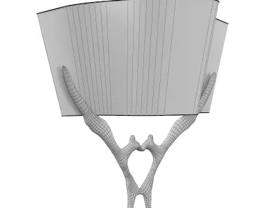 Wall Sconces Angels 3D model