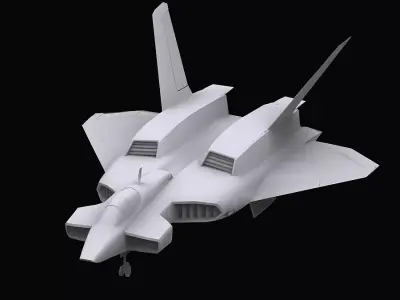 Gundam EF Flymanta model 3D model