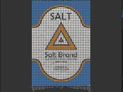 Salt Packaging 3D model