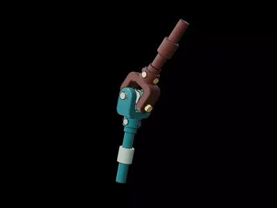 Cardan Joint 3D model