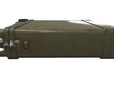 Radio military AN PRC-10 3D model
