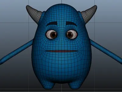 3D Stylized Character Low-poly 3D model