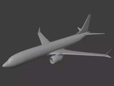 BOEING 737 MAX 8 READY FOR 3D PRINTING 3D print model