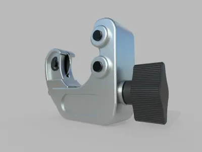 Pipe Cutter M6 Low-poly 3D model