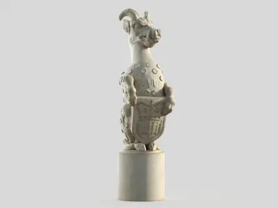 Queen Beasts 3D model