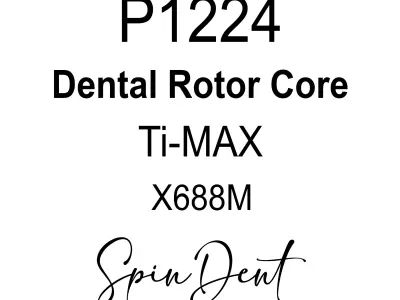 Dental Rotor Core for Medical High Quality 3D Model Low-poly 3D model
