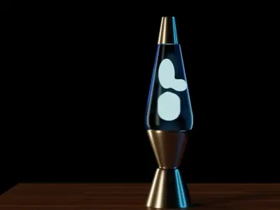 Lava Lamp Free 3D model