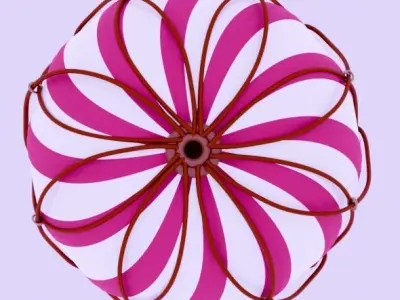 AIR BALLOON Low-poly 3D model