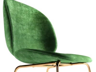 GUBI Beetle Dining Chair 3D model