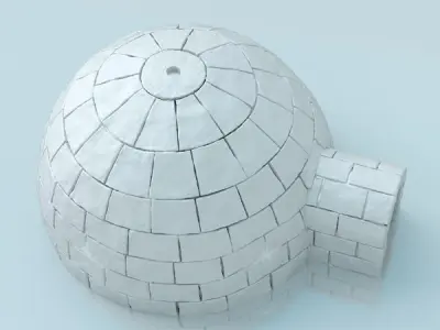 Igloo 3D model