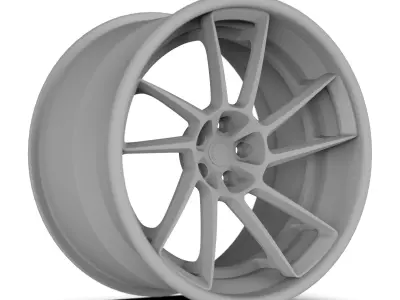HRE RS304 Detailed 3D Model 3D model