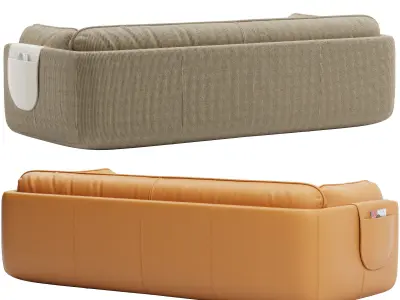 Leolux Lunetta Sofa LXR30 Part One 3D model