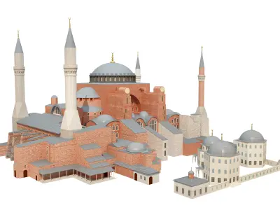 Hagia Sophia 3D model