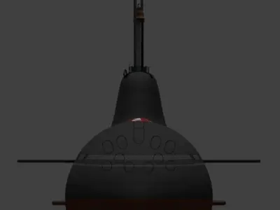 project 971 akula schuka B Low-poly 3D model