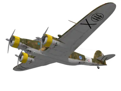 cant z1007bis 3D model