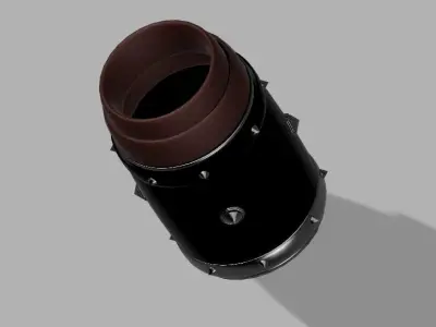 Forearm plate Armour version 3 3D model