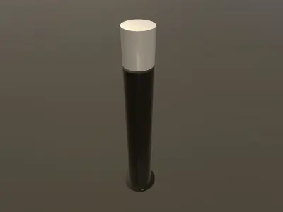 Rox Acryl 90 Light Bollard Free 3D model