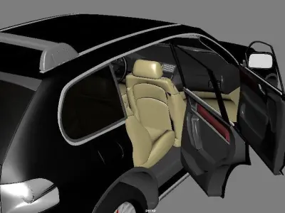 volkswagen toureg suv Free 3D model