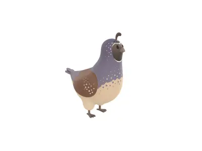 Character327 Quail 3D model