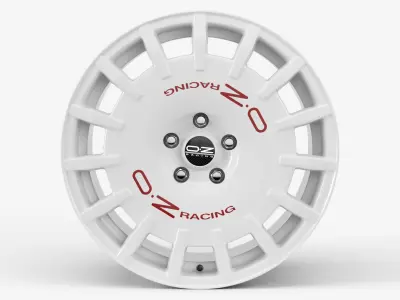 OZ Rally Racing Wheel 3D model