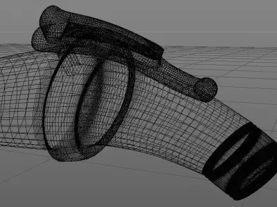 Fantasy Motorbike 3D model