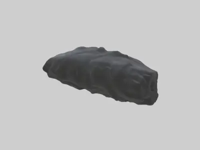 Gorilla Rib Low-poly 3D model