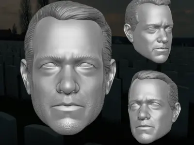 Captain Miller Fan Art 3D Printable files 3D print model