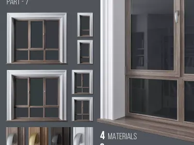 Window Collection Part 7 3D model