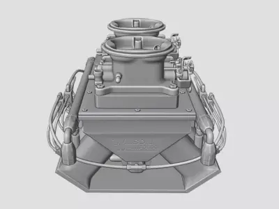 Wilson Intake Manifold 3D model