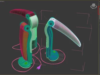 Toucan Lamp 3D model
