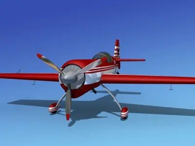 Sukhoi SU-26 Aerobat V01 3D model