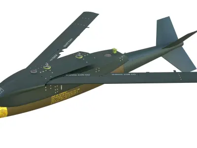  KGGB Korean GPS Guided Bomb 3D model
