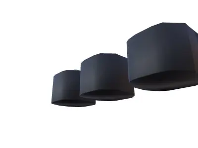 Stylized Sushi Low-poly 3D model