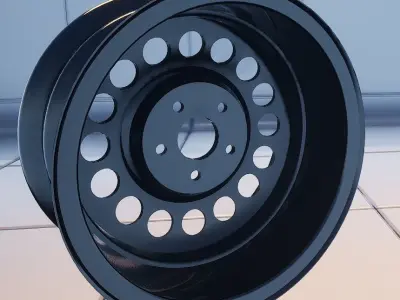 Dorman 939-247 Steel Wheel Low-poly 3D model