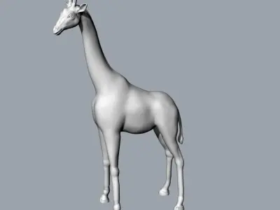 giraffe Free 3D print model